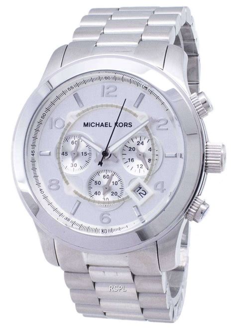 michael kors mens watches silver|silver mk smart watch.